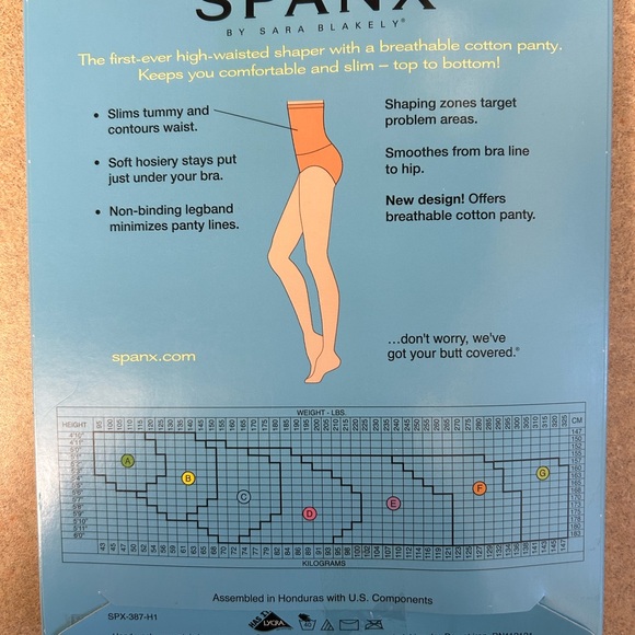 SPANX, Higher Power Panties, Color Cocoa, Size C - Picture 3 of 3